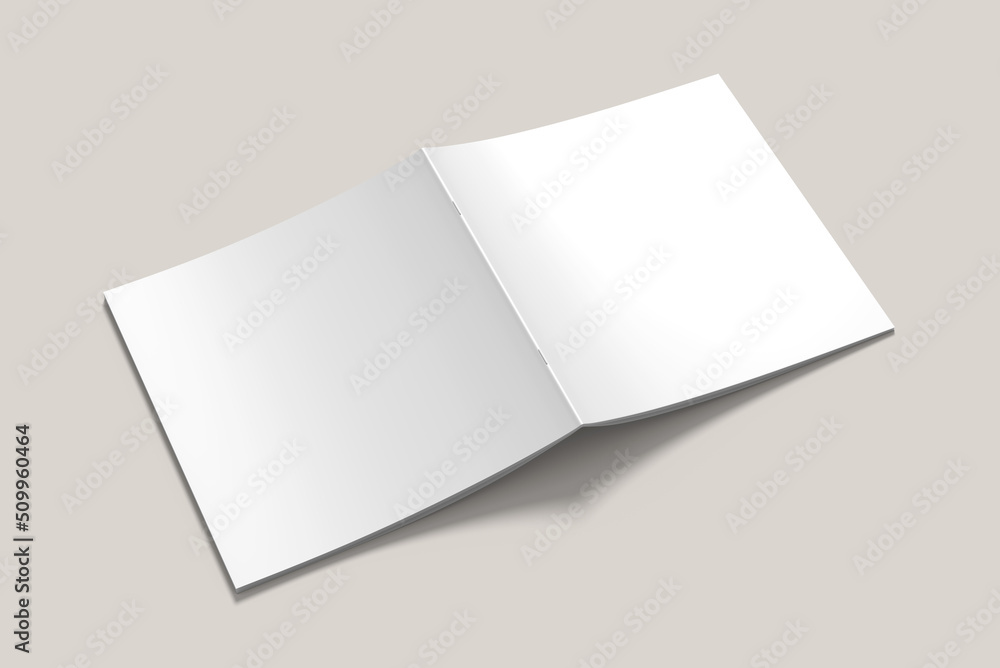 Square brochure mockup Square brochure mockup