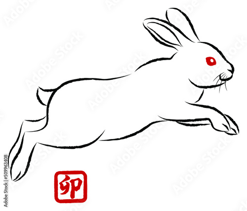 うさぎ アドビストックのデザイン かべいろ Com おしゃれ壁紙リフォーム貼り替え オリジナルインクジェット壁紙