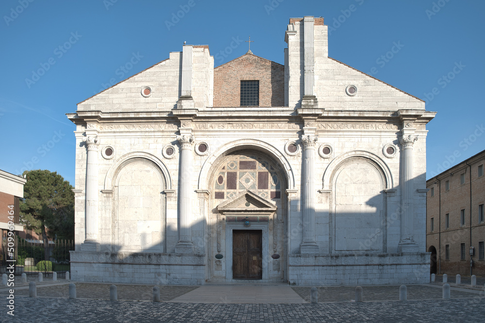 Malatestiano Temple in Rimini Italy