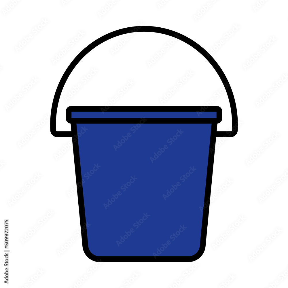 Icon Of Bucket Icon Of Bucket