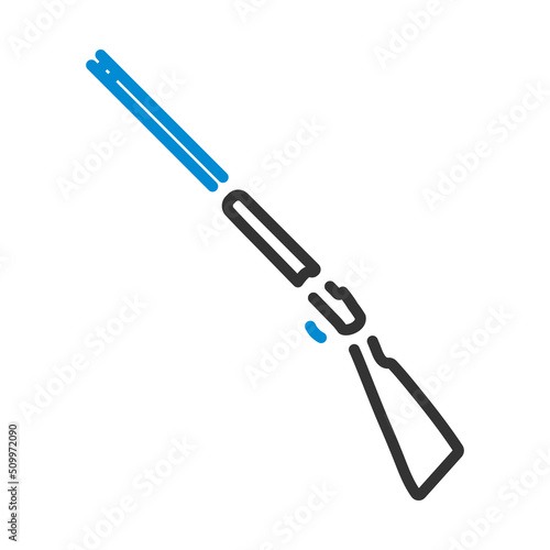 Icon Of Hunting Gun