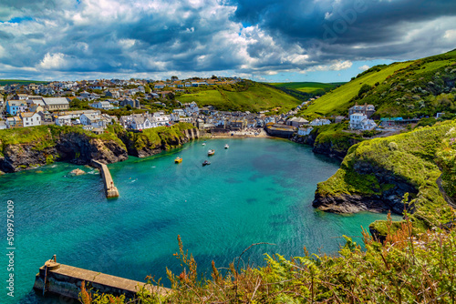 Foto Port Issac in Cornwal, England