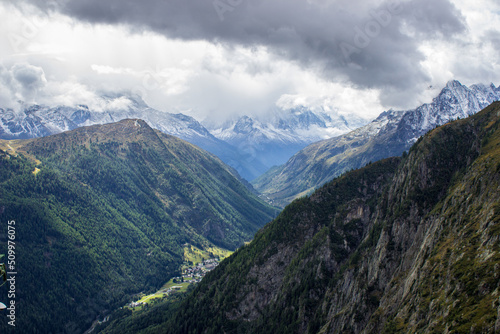 Chaine du Mont Blanc © JM Saillard