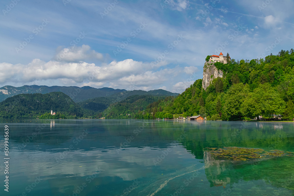 Bled Castle is a medieval castle located at the top a cliff, above the city of Bled in Slovenia