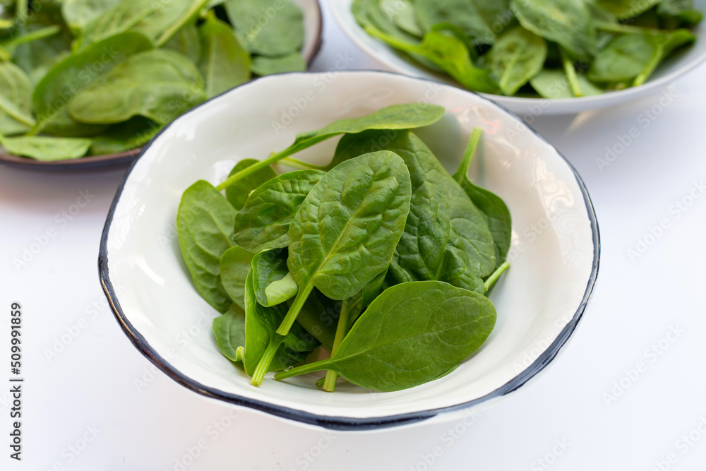 Spinach leaves. Extremely nutrient-rich vegetable Spinach leaves. Extremely nutrient-rich vegetable
