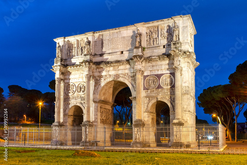 Canvas Print Arch of Constantine