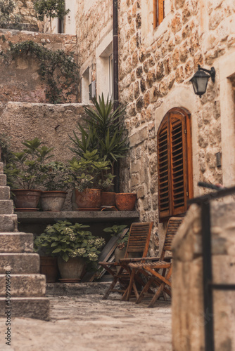 Alley in croatia