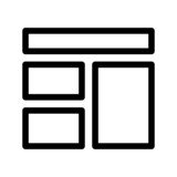 Template Icon Vector Symbol Design Illustration