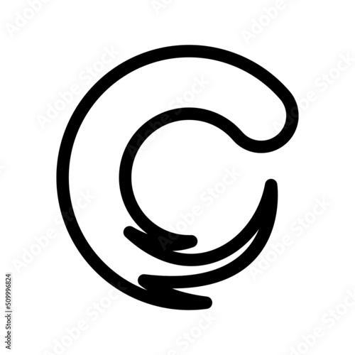 Swirl Icon Vector Symbol Design Illustration