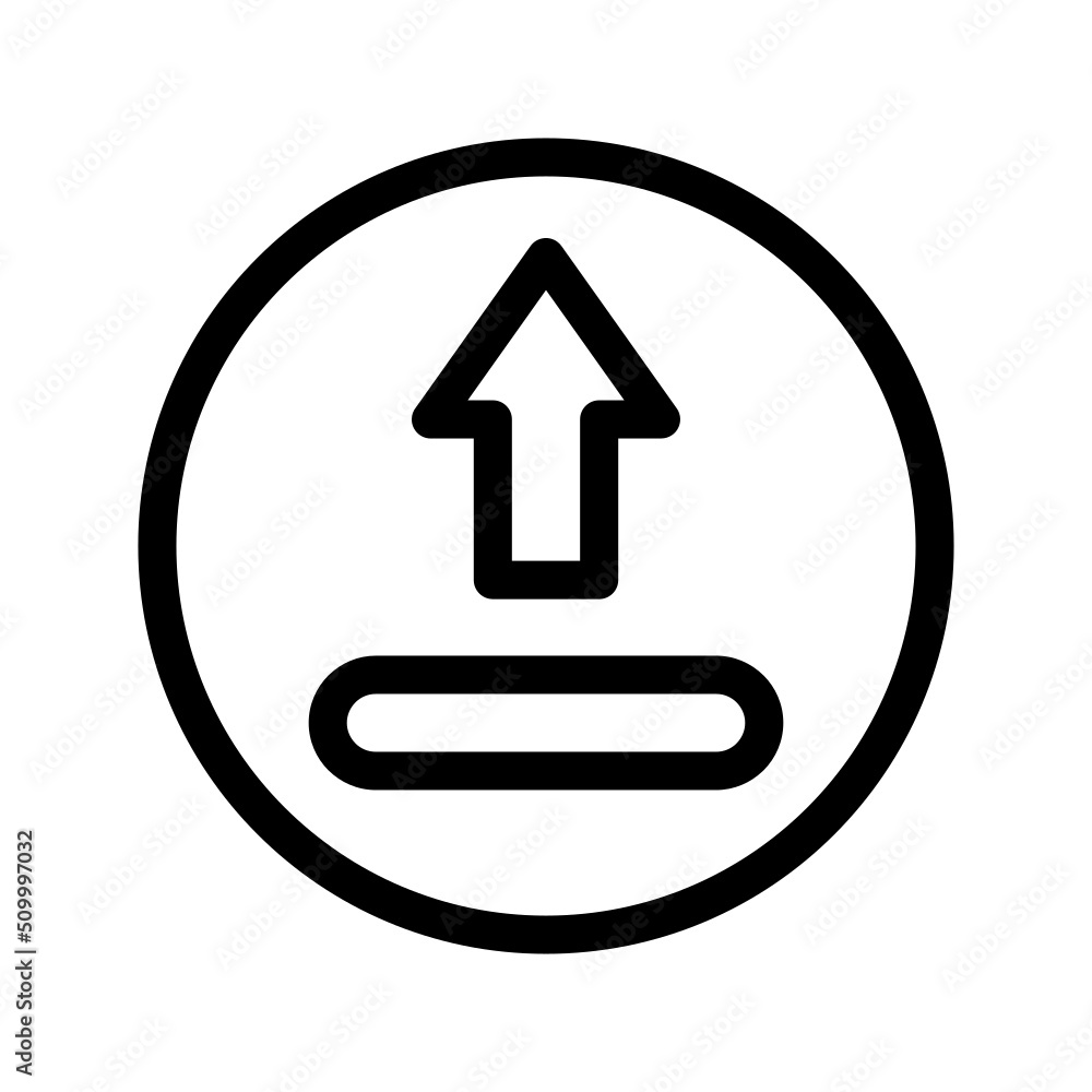 Upload Icon Vector Symbol Design Illustration Upload Icon Vector Symbol Design Illustration
