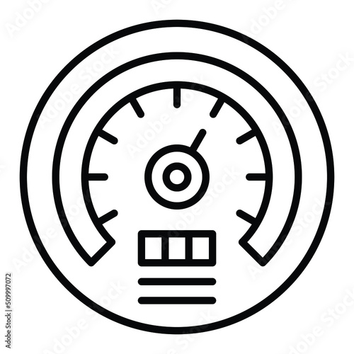 Tachometer Icon Style