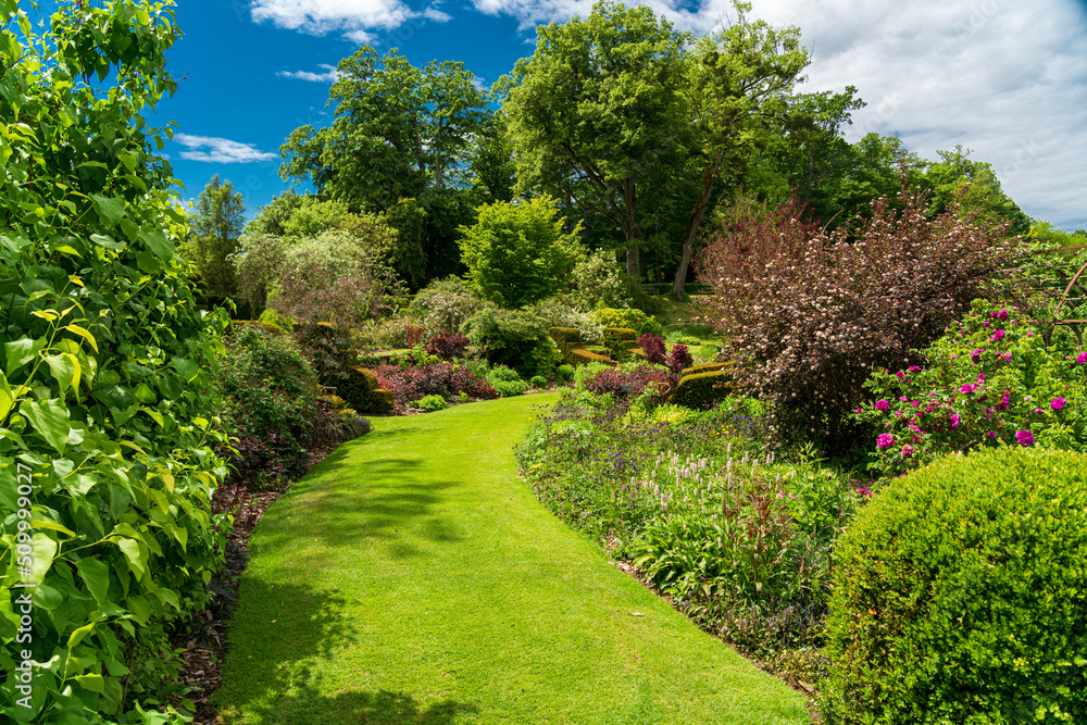 F, Loire, Sasnières, Gärten, Château, Schlossgarten, Schlosspark F, Loire, Sasnières, Gärten, Château, Schlossgarten, Schlosspark