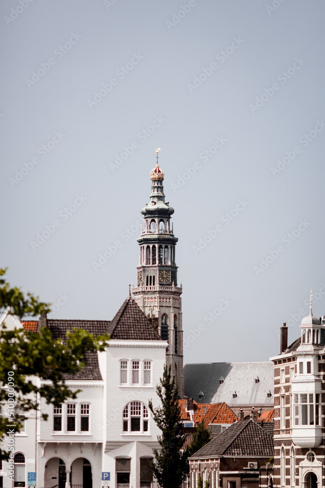 The old church tower Abdijtoren 