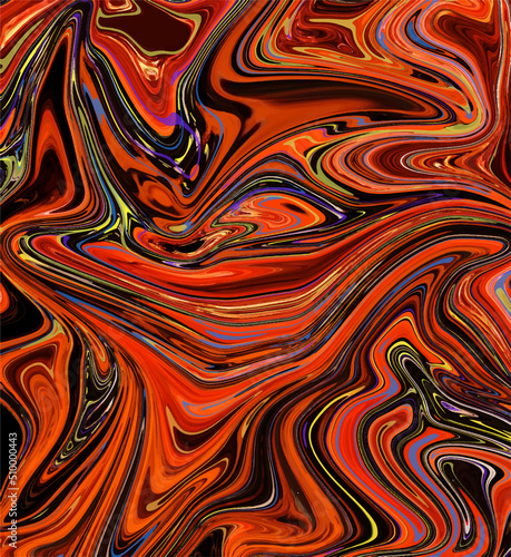 Gorgeous colorful liquid background
