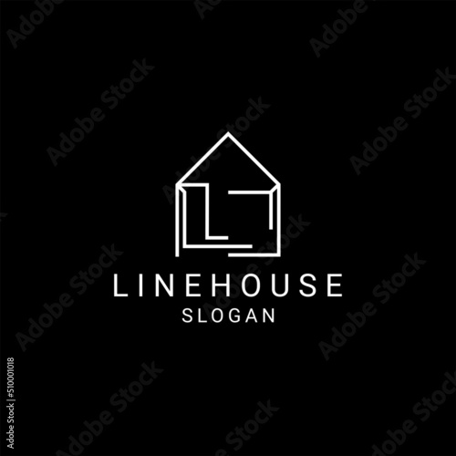 House logo design icon template