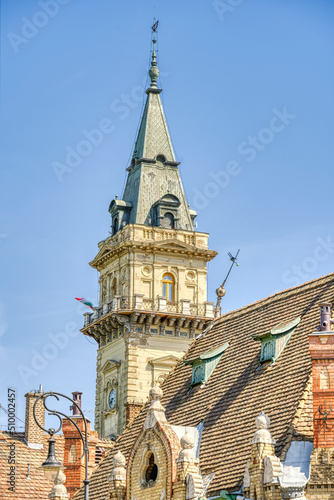 Hodmezovasarhely city center, Hungary photo