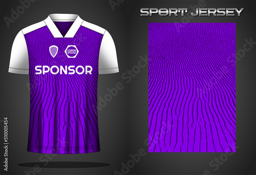 Soccer sport shirt jersey design template