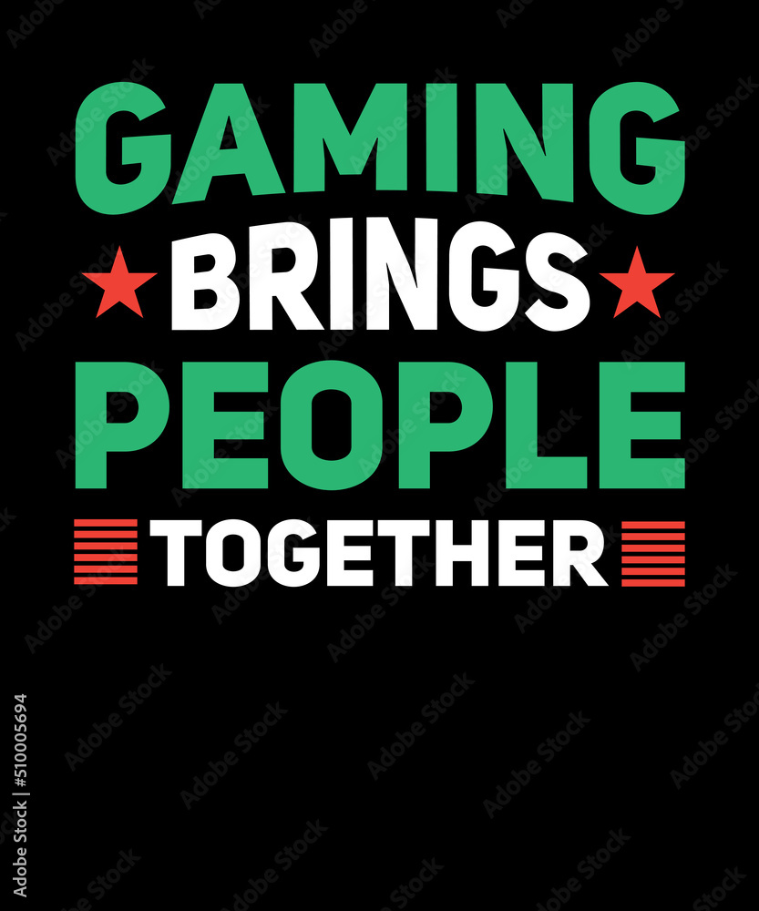 Gaming t shirt design