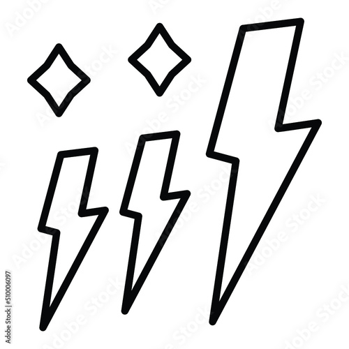 Lighting Icon Style