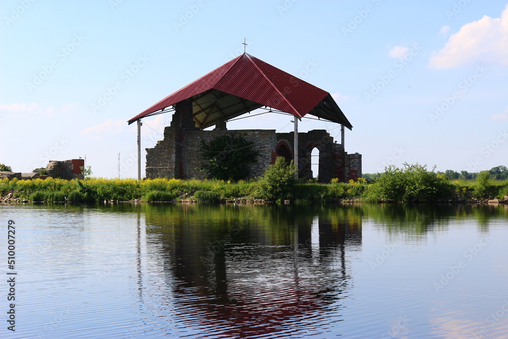 The first stone building in all of Latvia The first stone building in all of Latvia