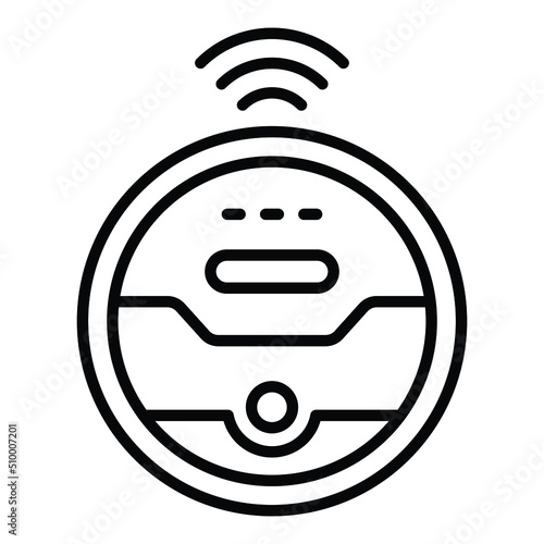 Robot Vaccum Icon Style