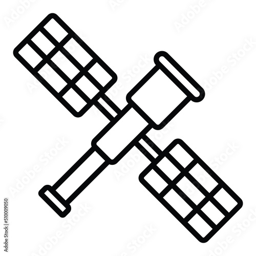 Hubble Telescope Icon Style