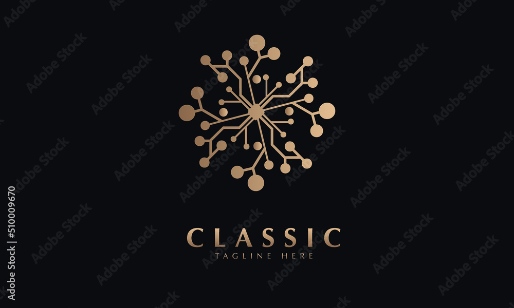 Link abstract icon silhouette vector monogram logo template Link abstract icon silhouette vector monogram logo template