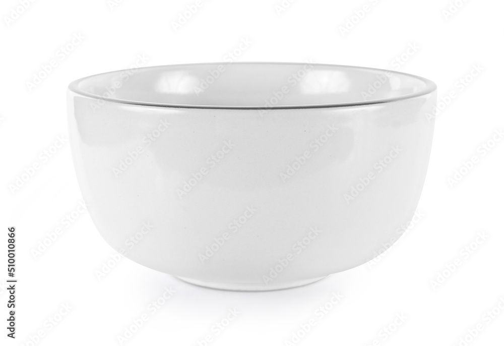 empty bowl isolated on white background. empty bowl isolated on white background.