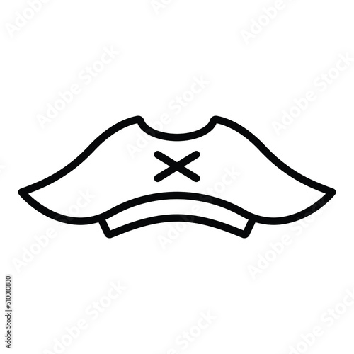 Pirate Cap Icon Style