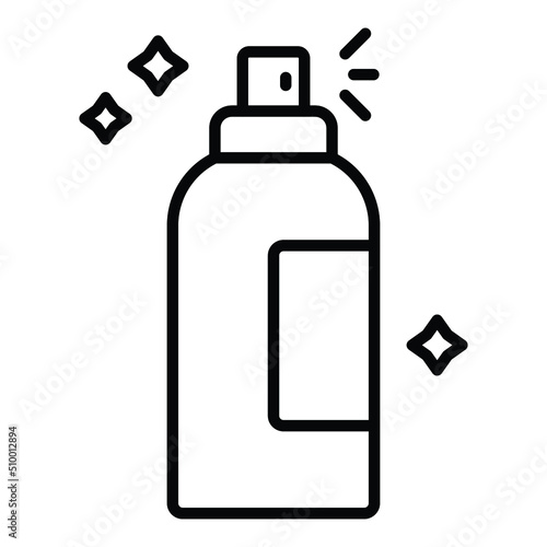 Hair Spray Icon Style