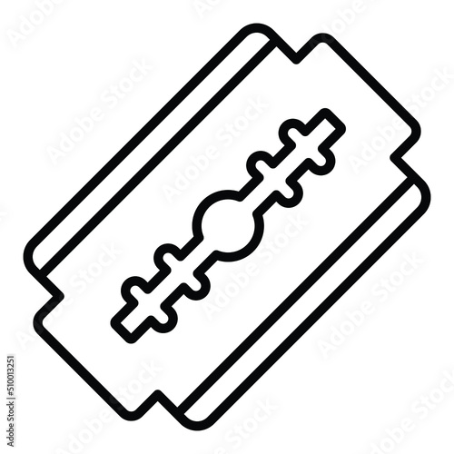 Razor Blade Icon Style