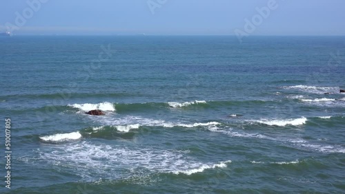 Wallpaper Mural aerial photography coastline ocean seascape natural scenery Torontodigital.ca