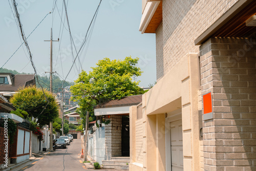 Photography Yeonhui-dong alley houses in Seoul, Korea