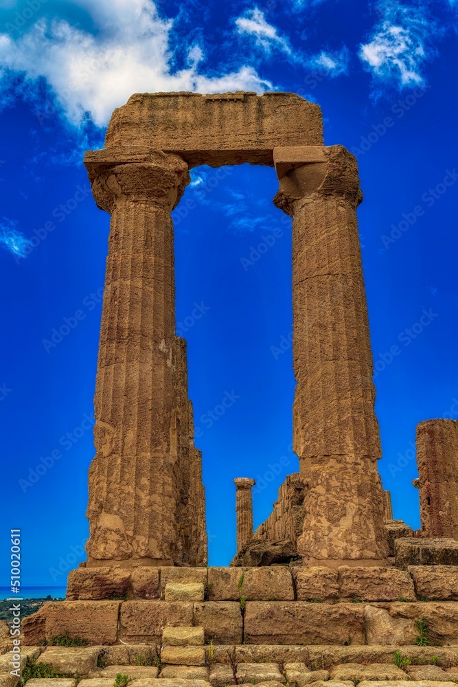 Temple in Agrigento Sicily