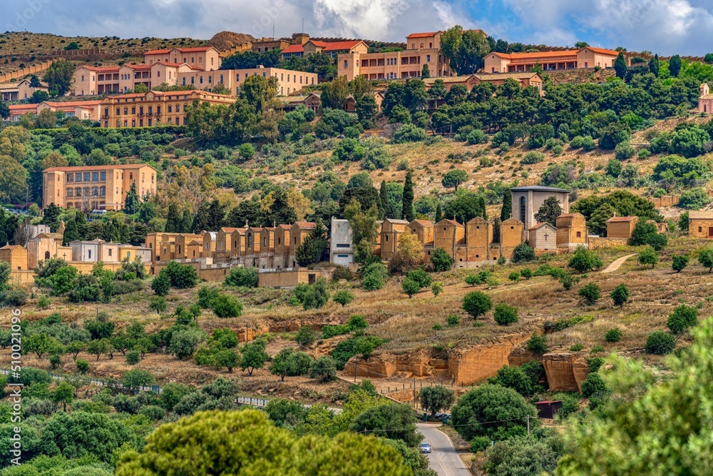 View of Agrigento Sicily