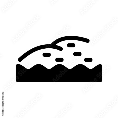 Shore Landscape Icon
