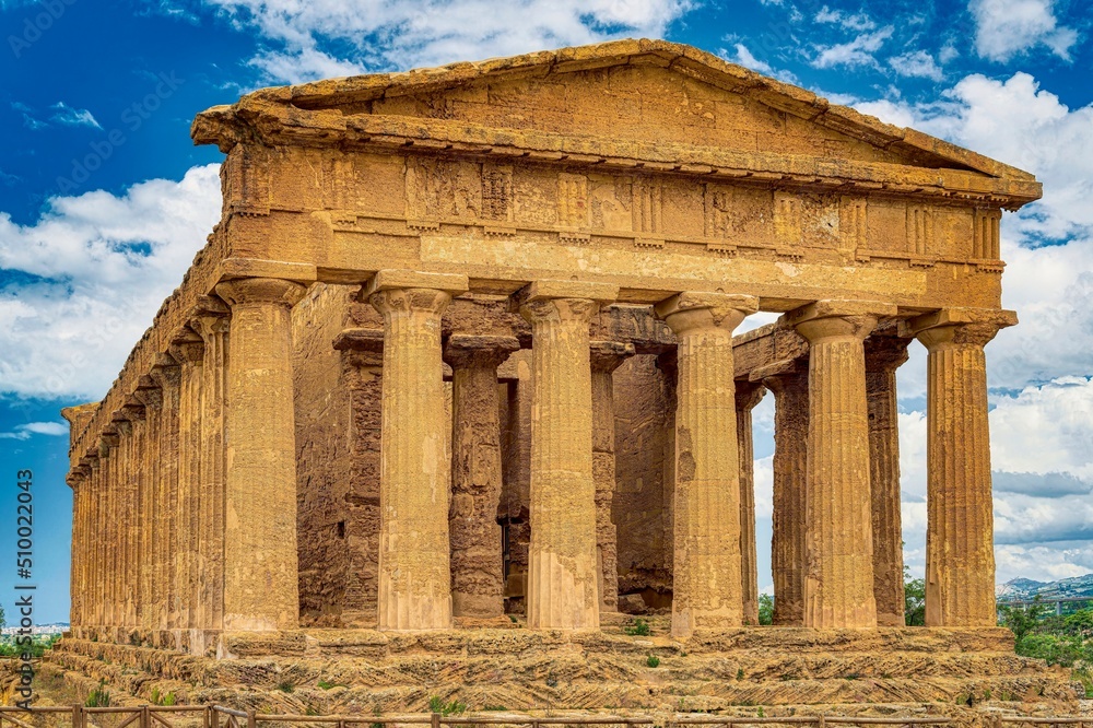 Temple in Agrigento Sicily