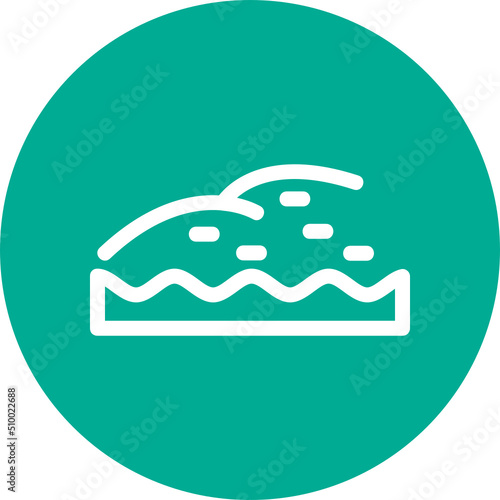 Shore Landscape Icon
