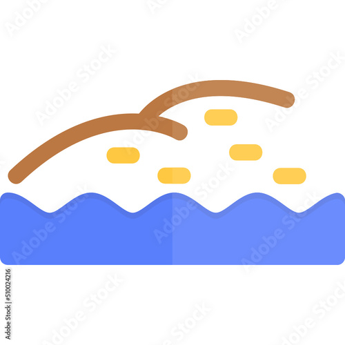 Shore Landscape Icon