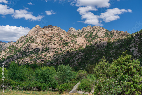 La pedriza, en la Sierra de Guadarrama en Madrid