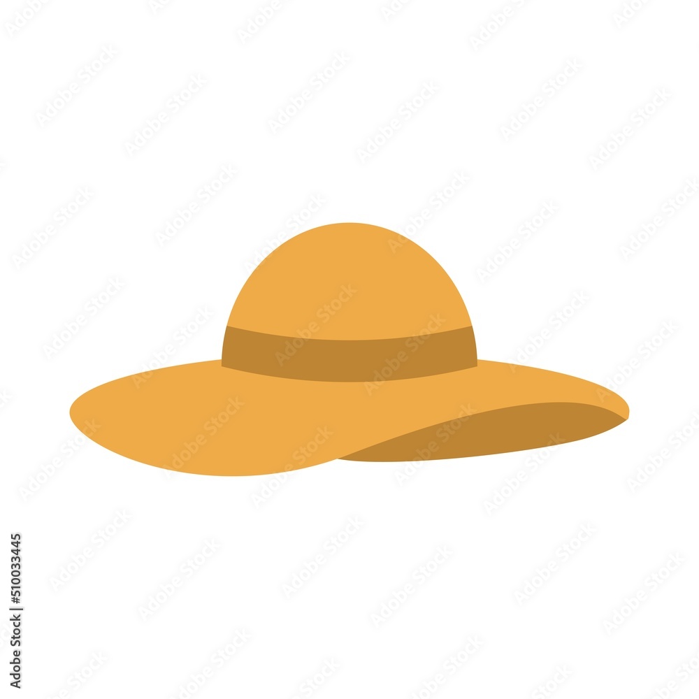 Hat on a white background. Vector graphics. Hat on a white background. Vector graphics.