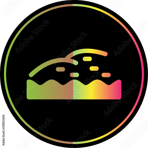 Shore Landscape Icon