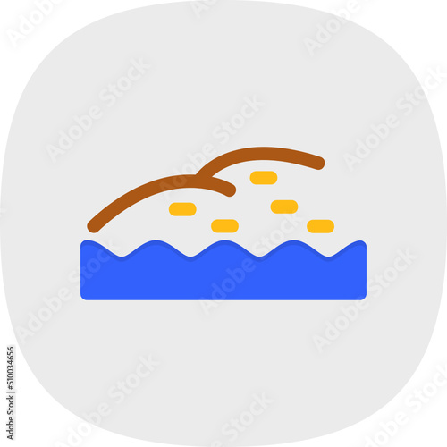 Shore Landscape Icon
