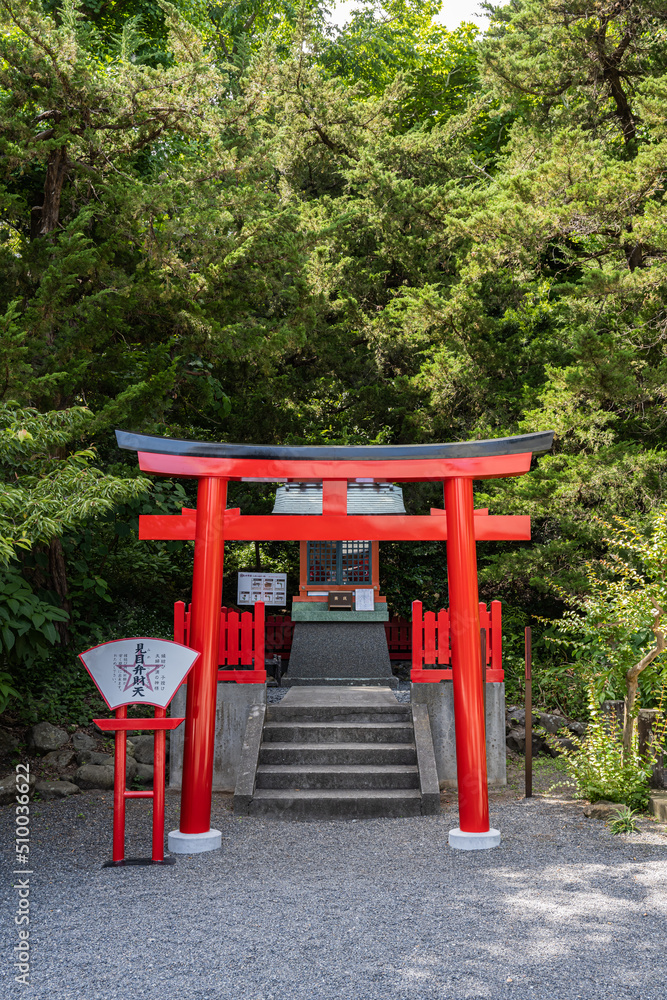 Naklejka premium 伊古奈比咩命神社 - 白濱神社
