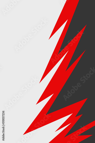 Abstract background with jagged zigzag pattern and with some copy space area