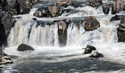 Swift Rapids flowing in the Potomac River
