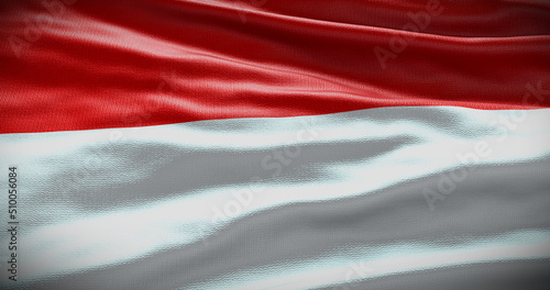 Indonesia national flag background illustration. Symbol of country