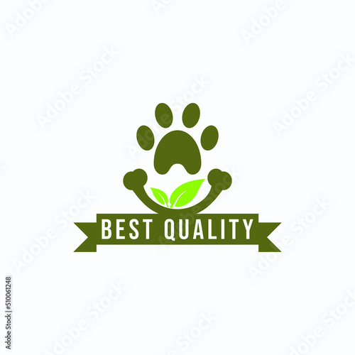 pet shop badge logo design