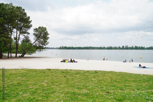 Plage de Bordeaux Lac photo