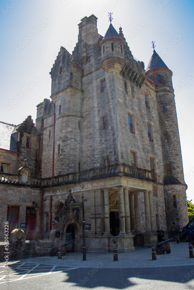 Naklejka premium castle in Belfast